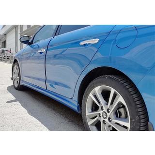 DPT sideskirts (hoogglans zwart) Hyundai Elantra (AD) 2015–2020 foto 3