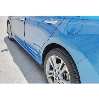 DPT sideskirts (hoogglans zwart) Hyundai Elantra (AD) 2015–2020 foto 1