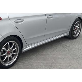 DPT sideskirts (2014-2018, hoogglans zwart) Hyundai I-20 2014–2020 foto 4