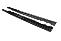 Mercedes E-class W213 2016–2023 DPT sideskirts (hoogglans zwart) foto 2