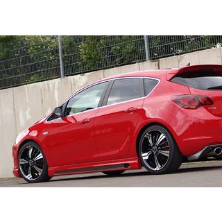 Sideskirts DPT V-2 (hoogglans zwart) Opel Astra J 2009–2015 foto 2