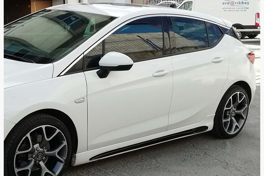 Opel Astra K 2016–2021 DPT V-2 sideskirts (spuitklaar) Foto 5
