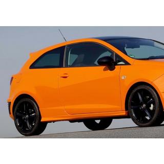 Sideskirts DPT V-1 (Coupe, hoogglans zwart) Seat Ibiza 2010–2017 foto 1