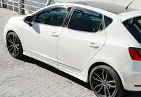 Seat Ibiza 2010–2017 Sideskirts DPT V-2 (hoogglans zwart) foto 4