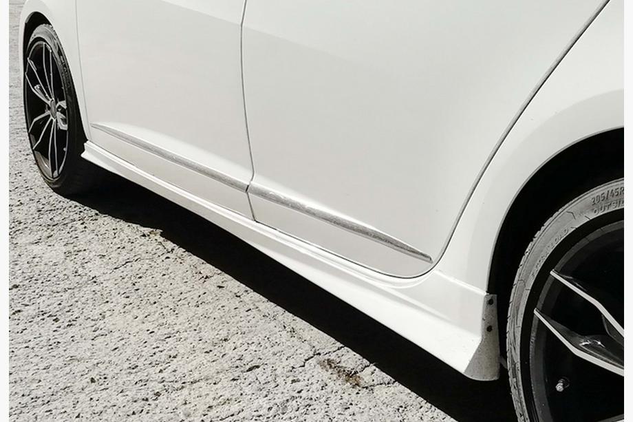 Seat Ibiza 2010–2017 Sideskirts DPT V-2 (hoogglans zwart) Image