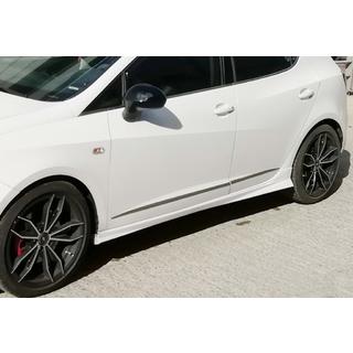 Sideskirts DPT V-3 (hoogglans zwart) Seat Ibiza 2017– foto 1