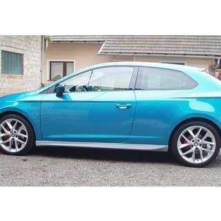 DPT V-1 side skirts (spuitklaar) Seat Leon 2013–2020 foto 2