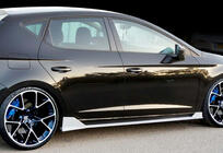 Seat Leon 2013–2020 Sideskirts DPT V-3 (2017-2020, hoogglans zwart) foto 1