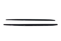 Seat Leon 2013–2020 DPT V-4 side skirts (hoogglans zwart) foto 2