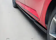 Seat Leon 2013–2020 Side skirts DPT V-6 (hoogglans zwart) foto 1