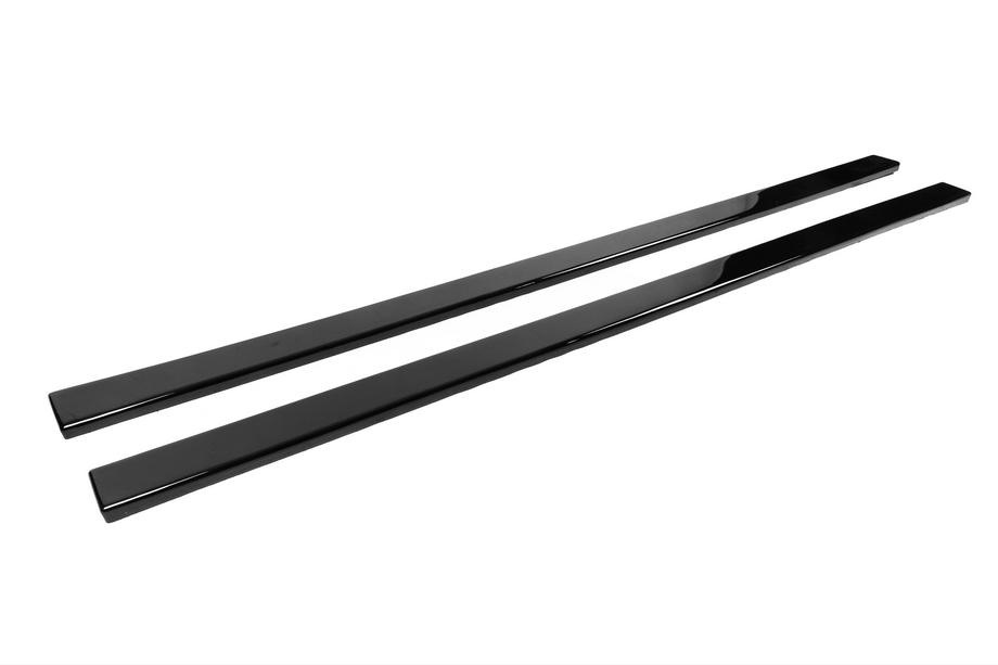 Universele side skirt lip DPT Lower Lip Black (glans zwart) Foto 3