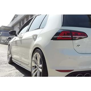 Sideskirts DPT V-2 (hoogglans zwart) Volkswagen Golf 7/E-Golf 2012–2020 foto 3