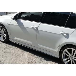 Sideskirts DPT V-2 (hoogglans zwart) Volkswagen Golf 7/E-Golf 2012–2020 foto 1