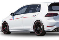 Volkswagen Golf 7/E-Golf 2012–2020 Sideskirts DPT V-5 (zwart hoogglans) foto 4