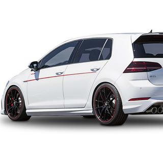 Sideskirts DPT V-5 (zwart hoogglans) Volkswagen Golf 7/E-Golf 2012–2020 foto 4