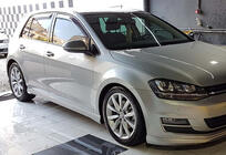 Volkswagen Golf 7/E-Golf 2012–2020 Sideskirts DPT V-9 (hoogglans zwart) foto 3