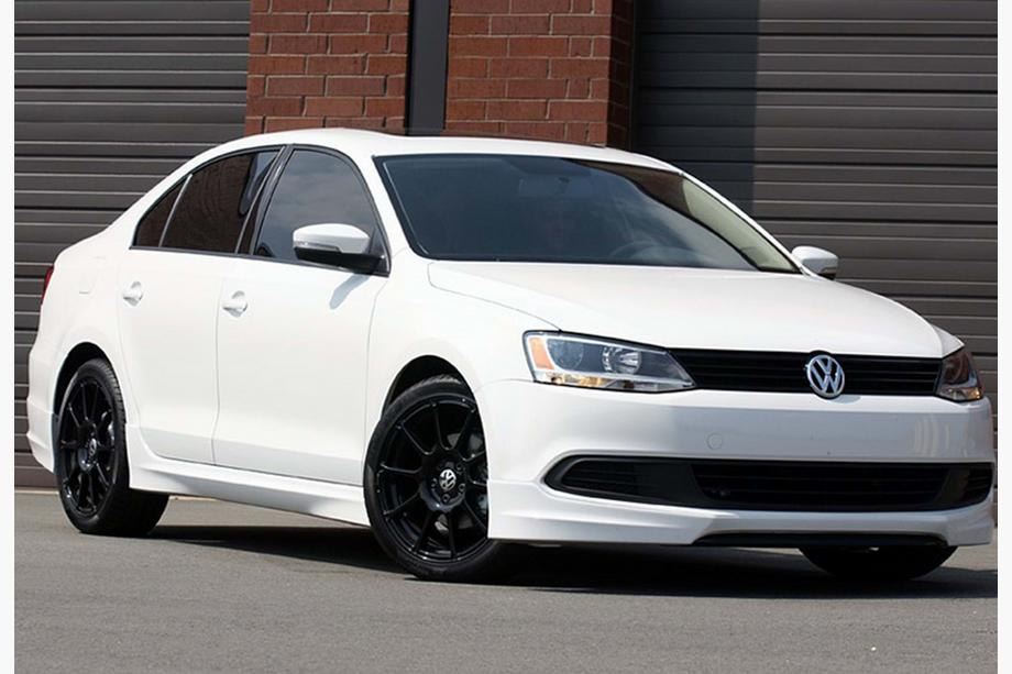 Volkswagen Jetta 2011–2018 DPT sideskirts (voor lakken) Foto 1