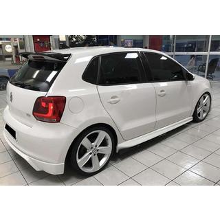 Sideskirts DPT V-1 (hoogglans zwart) Volkswagen Polo 2010–2017 foto 2
