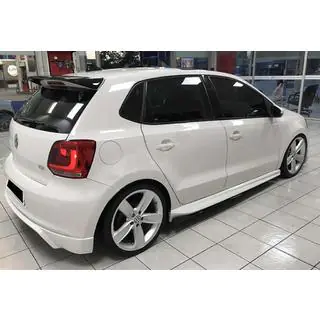 Sideskirts DPT V-1 (hoogglans zwart) foto 2