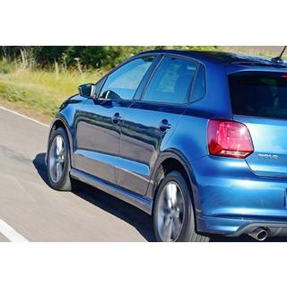 Sideskirts DPT V-3 (hoogglans zwart) Volkswagen Polo 2010–2017 foto 4