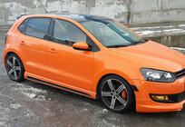 Volkswagen Polo 2010–2017 Sideskirts DPT V-4 (spuitklaar) foto 2