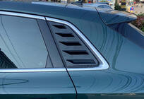 Audi A3 2012–2020 Achterzijruit covers DPT V-1 (glans zwart, 2 stuks) foto 1