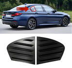 BMW 5 Serie G30/G31 2017–2023 Sierlijsten voor achterruiten DPT (glanzend zwart, 2 stuks) foto 1