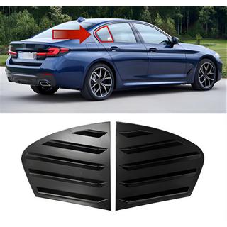 Sierlijsten voor achterruiten DPT (glanzend zwart, 2 stuks) BMW 5 Serie G30/G31 2017–2023