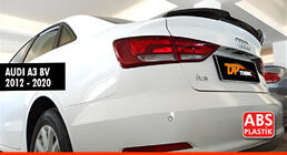 Audi A3 2012–2020 Spoiler DPT V-5 (hoogglans zwart) foto 3