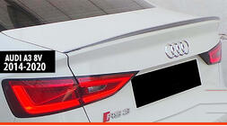 Audi A3 2012–2020 DPT V-6 spoiler (2014-2020, hoogglans zwart) foto 1