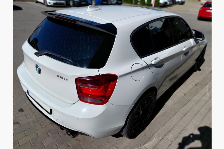 BMW 1 Serie F20/F21 2011–2019 DPT V2 spoiler (voor F20/F21, hoogglans zwart) Foto 4