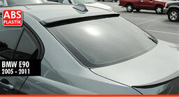 BMW 3-serie E90/E91 2005–2011 ACS-Style achterruitspoiler (glans zwart) foto 2