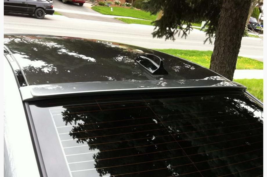 BMW 3-serie E92/E93 2006–2013 ACS-Style spoiler (voor E92, hoogglans zwart) Image