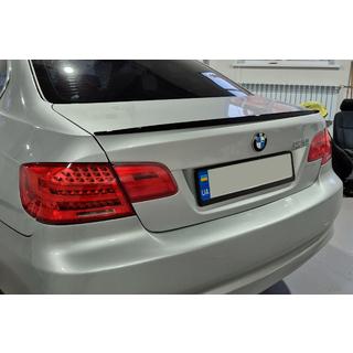 M3-Style spoiler (voor E92, glans zwart) foto 1