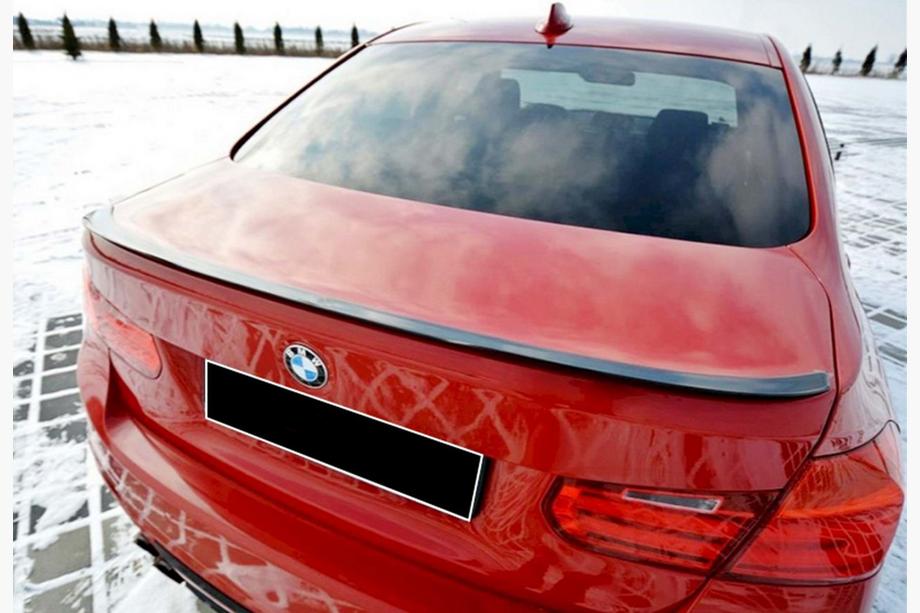 BMW 3 Serie F30/F31 2012–2019 MXD-Style spoiler (voor F30/F80, glanzend zwart) Image