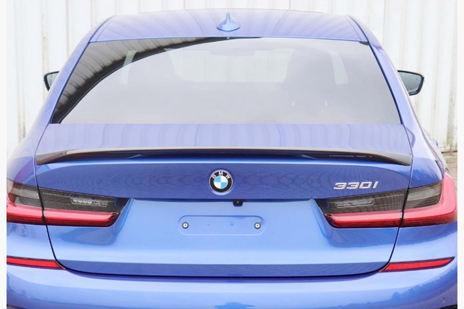 BMW 3 Serie G20/G21 2018– MP-Style achterspoiler (voor G20/G80, hoogglans zwart) Foto 5