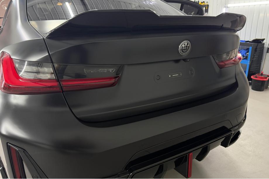 BMW 3 Serie G20/G21 2018– PSM-Style achterspoiler (voor G20/G80, hoogglans zwart) Image