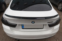 BMW 4 Serie F32/F33/F36 2012–2020 PSM-style spoiler (voor F32, hoogglans zwart) foto 5
