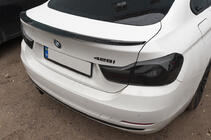 BMW 4 Serie F32/F33/F36 2012–2020 PSM-style spoiler (voor F32, hoogglans zwart) foto 2