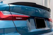 BMW 4-serie G22/23/26 2020– M4-Style spoiler (voor G22, hoogglans zwart) foto 1