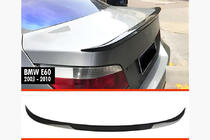 BMW 5 Serie E60/E61 2003–2010 MP-Style spoiler (hoogglans zwart) foto 1