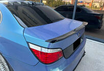BMW 5 Serie E60/E61 2003–2010 Spoiler M4-Style (hoogglans zwart) foto 2