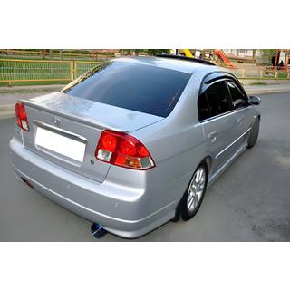 DPT spoiler (hoogglans zwart) Honda Civic Sedan VII 2001–2006