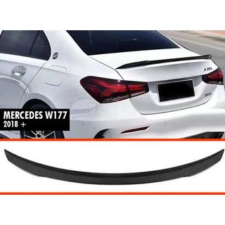 Spoiler DPT V-2 (SD, hoogglans zwart) Mercedes A-Klasse W177 2018–