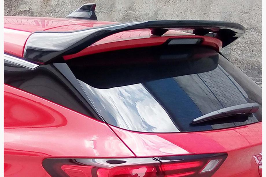 Opel Astra K 2016–2021 Spoiler DPT V-2 (hoogglans zwart) Image