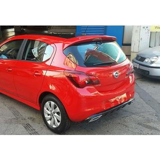 Spoiler DPT V-2 (hoogglans zwart) Opel Corsa E 2015–2019 foto 3