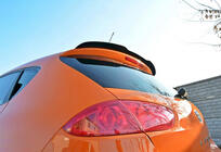 Seat Leon 2005–2012 Spoiler DPT V-1 (2009-2012, hoogglans zwart) foto 2