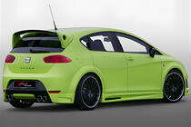 Seat Leon 2005–2012 DPT V-2 spoiler (2009-2012, voor lakken) foto 1