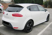 Seat Leon 2005–2012 Spoiler DPT V-4 (2009-2012, hoogglans zwart) foto 4