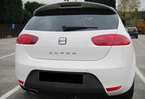 Seat Leon 2005–2012 Spoiler DPT V-4 (2009-2012, hoogglans zwart) foto 1